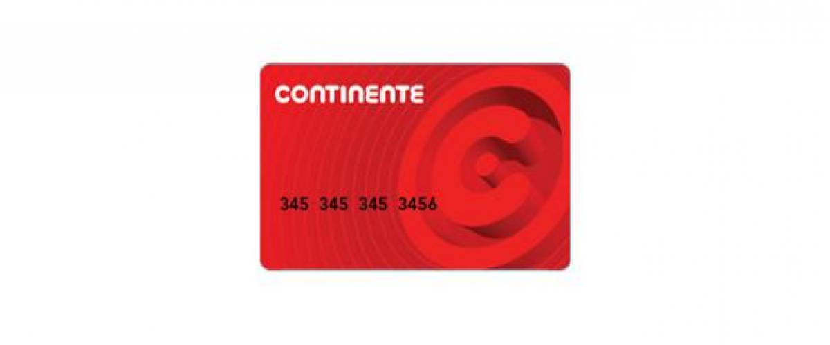 CARTÃO CONTINENTE USADO POR 80 POR CENTO DAS FAMÍLIAS PORTUGUESAS